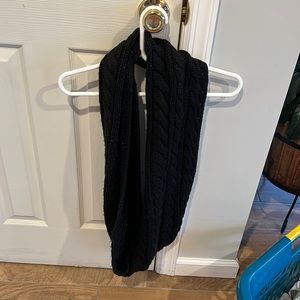 New York & Company Black Infinity Scarf